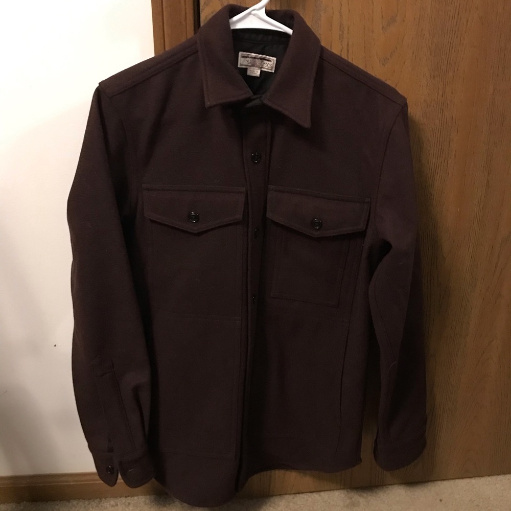 J Crew wool overshirt (x-small)